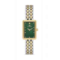 Ferro Sarı ve Gümüş Çelik Kordon Kadın Kol Saati FL21511A-D6 3 ATM Su Geçirmez 2 Yıl Garantili