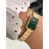 Ferro Sarı ve Gümüş Çelik Kordon Kadın Kol Saati FL21607AWT-D6 3ATM Su Geçirmez 2 Yıl Garantili