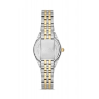 Ferro Sarı ve Gümüş Çelik Kordon Kadın Kol Saati FL40141A-D 3ATM Su Geçirmez 2 Yıl Garantili