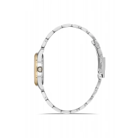 Ferro Sarı ve Gümüş Çelik Kordon Kadın Kol Saati FL40141A-D6 3ATM Su Geçirmez 2 Yıl Garantili