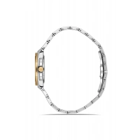 Ferro Sarı ve Gümüş Çelik Kordon Kadın Kol Saati FL43026A-D 3ATM Su Geçirmez 2 Yıl Garantili