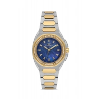 Ferro Sarı ve Gümüş Çelik Kordon Kadın Kol Saati FL43026A-D3 3ATM Su Geçirmez 2 Yıl Garantili