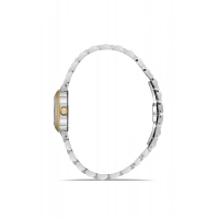 Ferro Sarı ve Gümüş Çelik Kordon Kadın Kol Saati FL43028A-D6 3ATM Su Geçirmez 2 Yıl Garantili