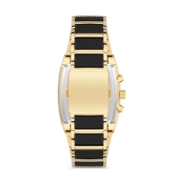 Ferro Sarı ve Siyah Celik kordon Erkek Kol Saati FM31266A-N