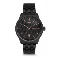 Ferro Siyah Çelik Erkek Kol Saati F1974A-958-G 3ATM Su Geçirmez 2 Yıl Garantili HediyePaketli