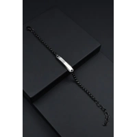 Ferro Siyah Çelik Erkek Takı FRJ10043-G