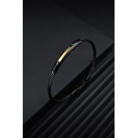 Ferro Siyah Çelik Erkek Takı FRJ10057-G