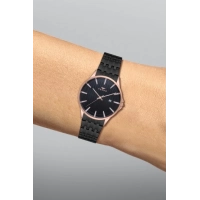 Ferro Siyah Çelik kordon Erkek Kol Saati F11018A-1101-R