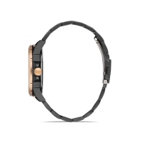 Ferro Siyah Çelik Kordon Erkek Kol Saati F11201A-R 3 ATM Su Geçirmez 2 Yıl Garantili Hediye Paketli