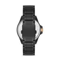 Ferro Siyah Çelik Kordon Erkek Kol Saati F11201A-R 3 ATM Su Geçirmez 2 Yıl Garantili Hediye Paketli