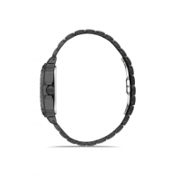 Ferro Siyah Çelik Kordon Erkek Kol Saati F11448A-G 3 ATM Su Geçirmez 2 Yıl Garantili Hediye Paketli