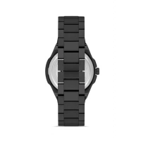 Ferro Siyah Çelik Kordon Erkek Kol Saati F11500AWT-G 3 ATM Su Geçirmez 2 Yıl Garantili HediyePaketli