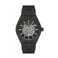 Ferro Siyah Çelik Kordon Erkek Kol Saati F31538AWT-G 3ATM Su Geçirmez 2 Yıl Garantili HediyePaketli