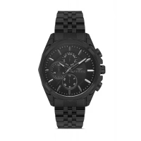 Ferro Siyah Çelik Kordon Erkek Kol Saati FM11391A-G Fonksiyonları Aktif 3ATM Su Geçirmez