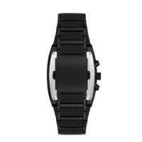 Ferro Black Steel Strap Mens Wristwatch FM31266A-G