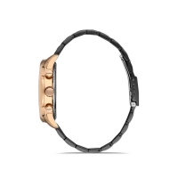 Ferro Black Steel Strap Mens Wristwatch FM31277A-R