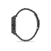 Ferro Siyah Çelik Kordon Erkek Kol Saati FM31356A-G Tüm Fonksiyonları Aktif 3 ATM Su Geçirmez