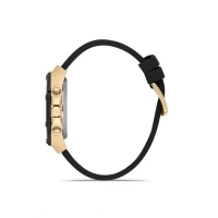 Ferro Siyah Çelik Kordon Erkek Kol Saati FM31398A-N2 Tüm Fonksiyonlar Aktif 3 ATM Su Geçirmez