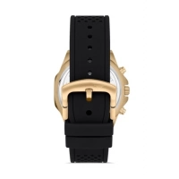 Ferro Siyah Çelik Kordon Erkek Kol Saati FM31398A-N2 Tüm Fonksiyonlar Aktif 3 ATM Su Geçirmez