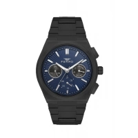 Ferro Siyah Celik Kordon Erkek Kol Saati FM31452A-V3 Tüm Fonksiyonlar Aktif 3 ATM Su Geçirmez