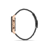 Ferro Black Steel Strap Mens Wristwatch FM31455A-R