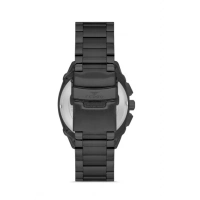 Ferro Siyah Çelik Kordon Erkek Kol Saati FM40126A-G Tüm Fonksiyonlar Aktif 3 ATM Su Geçirmez