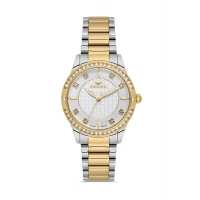 Ferro Siyah Çelik Kordon Kadın Kol Saati FL21501AWT-D