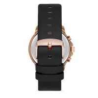 Ferro Siyah Deri Kordon Erkek Kol Saati FM11146B-R Fonksiyonları Aktif 3ATM SuGeçirmez HediyePaketli