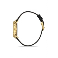 Ferro Black Leather Band Womens Wristwatch F21153B-N