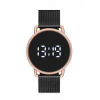 Ferro Black Mesh Strap Mens Wristwatch F11064C-R