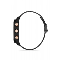 Ferro Siyah Hasır Kordon Erkek Kol Saati FM1536C-G Tüm Fonksiyonları Aktif 3 ATM Su Geçirmez