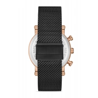 Ferro Black Mesh Strap Mens Wristwatch FM1536C-R