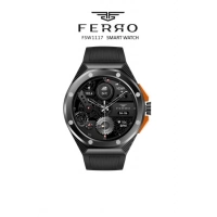 Ferro Siyah Silikon Kordon Akıllı Kol Saati FSW1117D-G