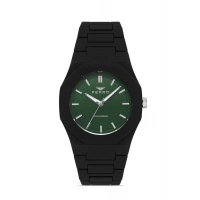 Ferro Siyah Silikon Kordon Erkek Kol Saati F11400D-G10 3ATM Su Geçirmez 2 YılGarantili HediyePaketli