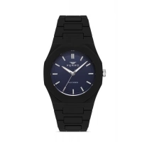 Ferro Black PolyCarbon Strap Mens Wristwatch F11400D-G3