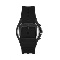 Ferro Siyah Silikon Kordon Erkek Kol Saati FM11307D-G Fonksiyonları Aktif 3ATM Su Geçirmez