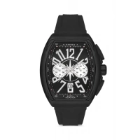 Ferro Siyah Silikon Kordon Erkek Kol Saati FM11444D-G Fonksiyonları Aktif 3ATM Su Geçirmez