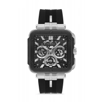 Ferro Siyah Silikon Kordon Erkek Kol Saati FM11572DWT-J Fonksiyonları Aktif 3 ATM Su Geçirmez