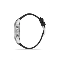 Ferro Siyah Silikon Kordon Erkek Kol Saati FM31361D-J2 Tüm Fonksiyonları Aktif 3 ATM Su Geçirmez