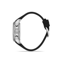 Ferro Siyah Silikon Kordon Erkek Kol Saati FM31402D-J4 Tüm Fonksiyonlar Aktif 3 ATM Su Geçirmez