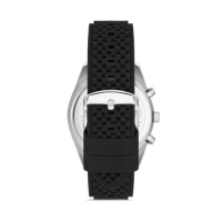 Ferro Siyah Silikon Kordon Erkek Kol Saati FM31920D-J Tüm Fonksiyonlar Aktif 3 ATM Su Geçirmez