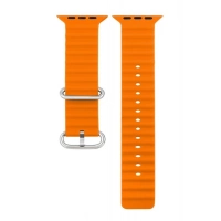 Ferro Orange Silicone Band 44 mm FWSSK244-T