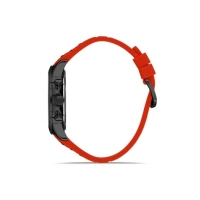 Ferro Turuncu Silikon Kordon Erkek Kol Saati FM31362D-ZK Tüm Fonksiyonlar Aktif 3 ATM Su Geçirmez