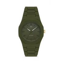 Ferro Yeşil Silikon Kordon Erkek Kol Saati F11400D-19F 3 ATM SuGeçirmez 2 YılGarantili HediyePaketli