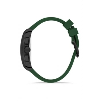 Ferro Yeşil Silikon Kordon Erkek Kol Saati FM11444D-ZQ Fonksiyonları Aktif 3ATM Su Geçirmez