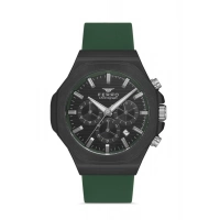 Ferro Green Silicone Band Mens Wristwatch FM31348D-ZF2
