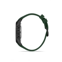 Ferro Yeşil Silikon Kordon Erkek Kol Saati FM31380D-ZF2 Tüm Fonksiyonlar Aktif 3 ATM Su Geçirmez