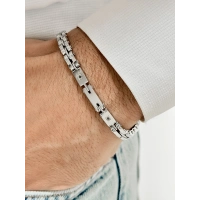 Gümüş Çelik Erkek Bileklik FRJ10110A-A 2 Yıl Garantili Hediye Paketli