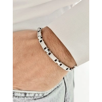 Gümüş Çelik Erkek Bileklik FRJ10112A-A 2 Yıl Garantili Hediye Paketli