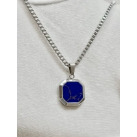 Gümüş Çelik Erkek Kolye FRJ10144A-A3 2 Yıl Garantili Hediye Paketli